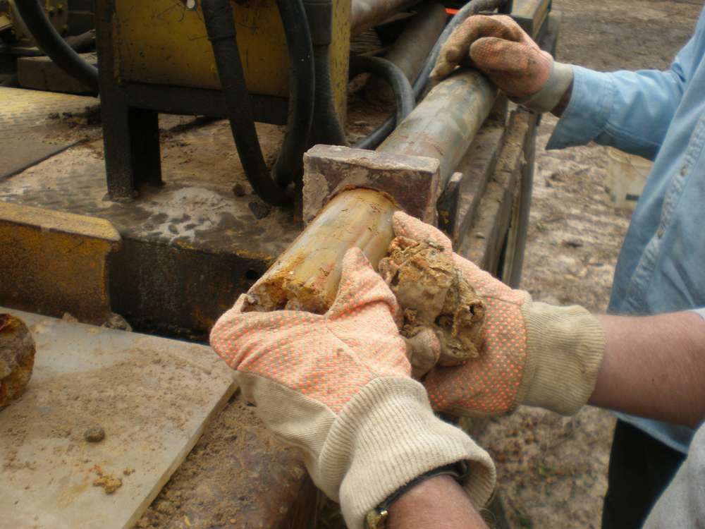 Soil testing in Humble