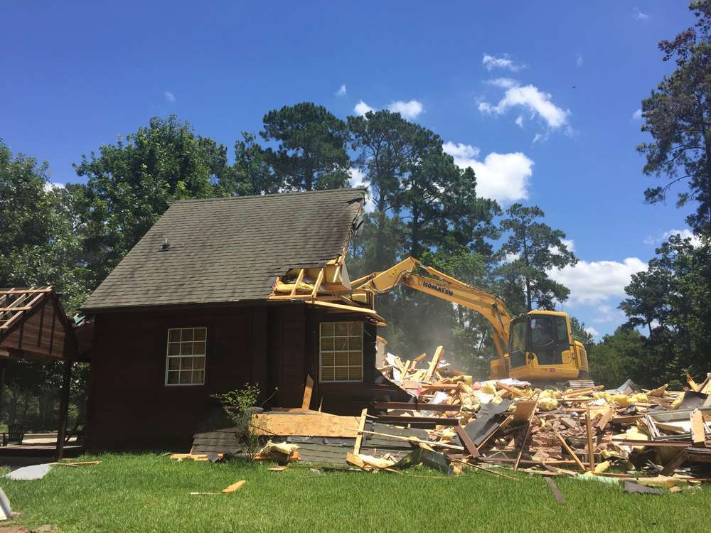 Professional demolition services
