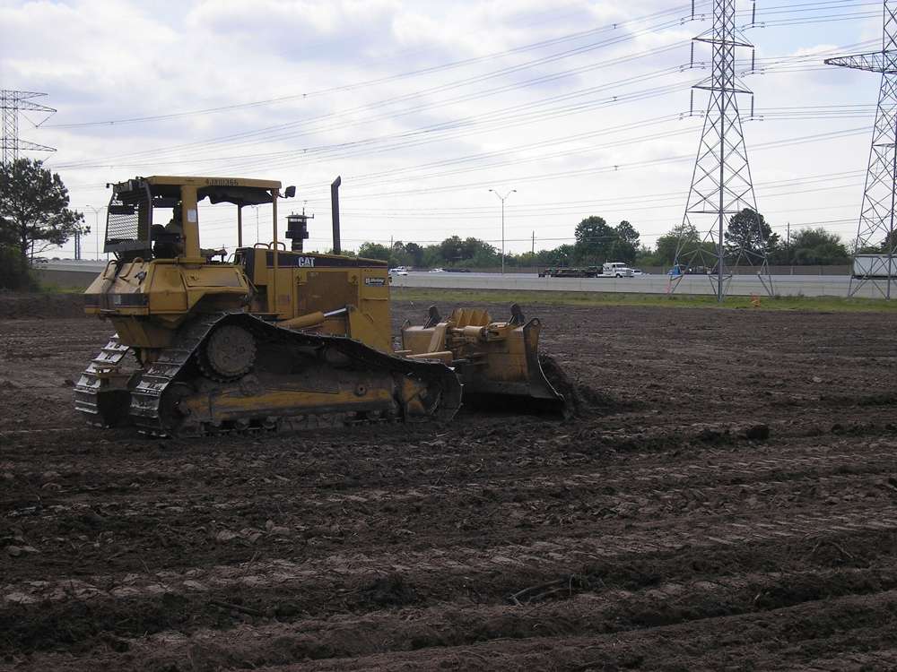 Commercial land clearing in Conroe TX