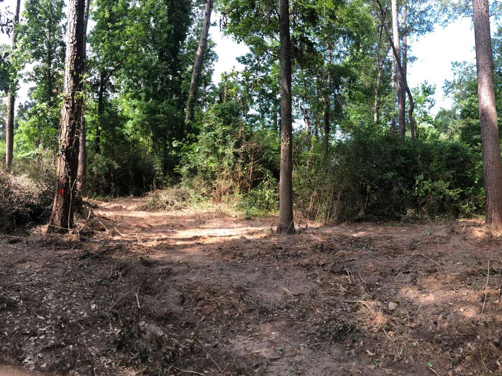 Brush Clearing Tools vs Professional Land Clearing: A Quick Look Brush-Removed,-Trees-Selected-for-Removal-for-Pad-Site