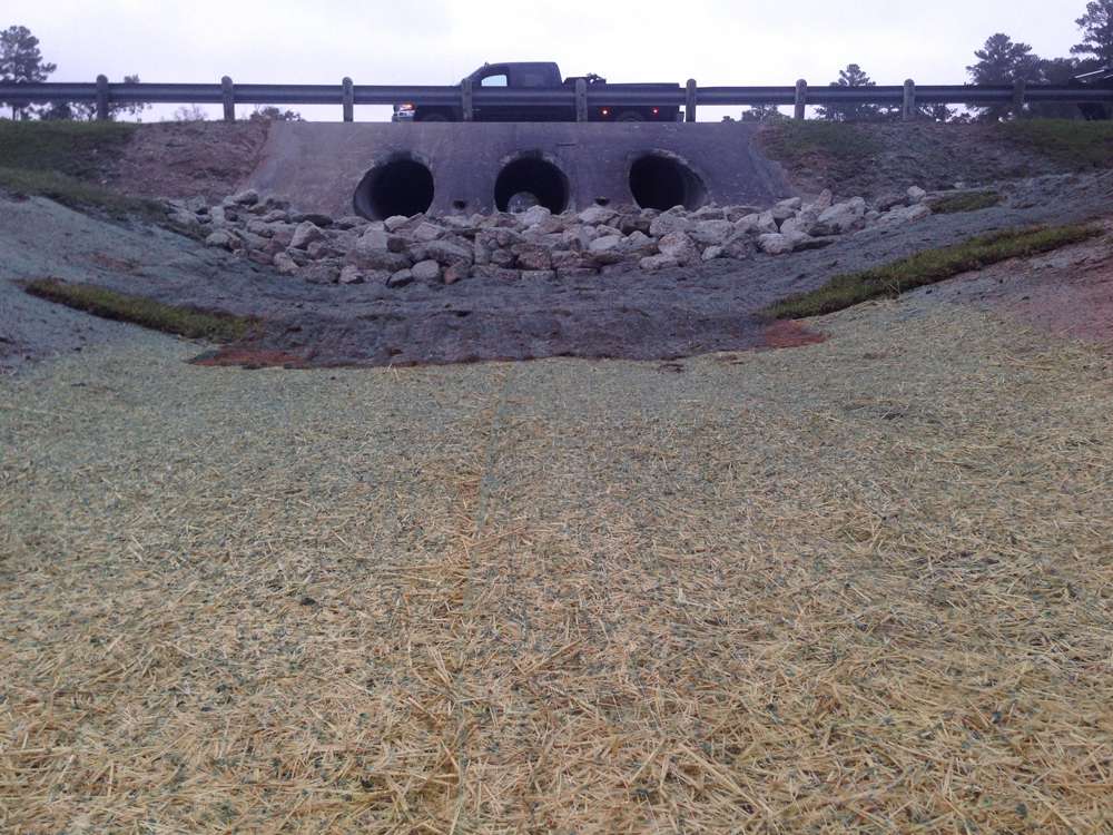 Ditch Regrading Erosion Control Blanket