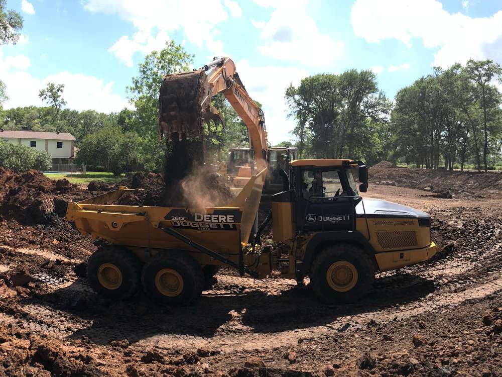 Levee construction project