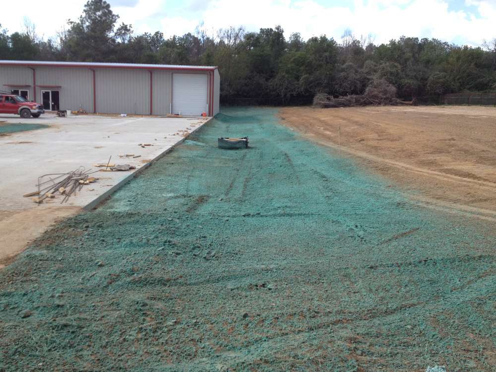 Broadcast seeding on freshly graded property