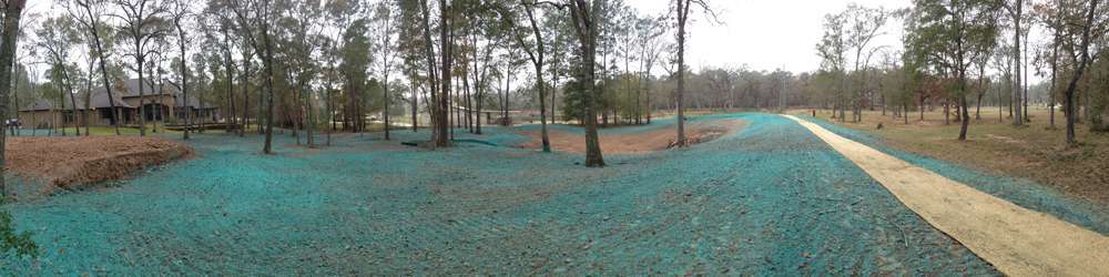 Hydroseeding application project