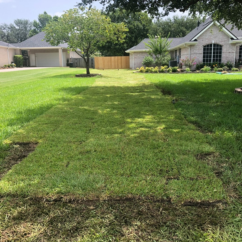 Swale Construction example 1