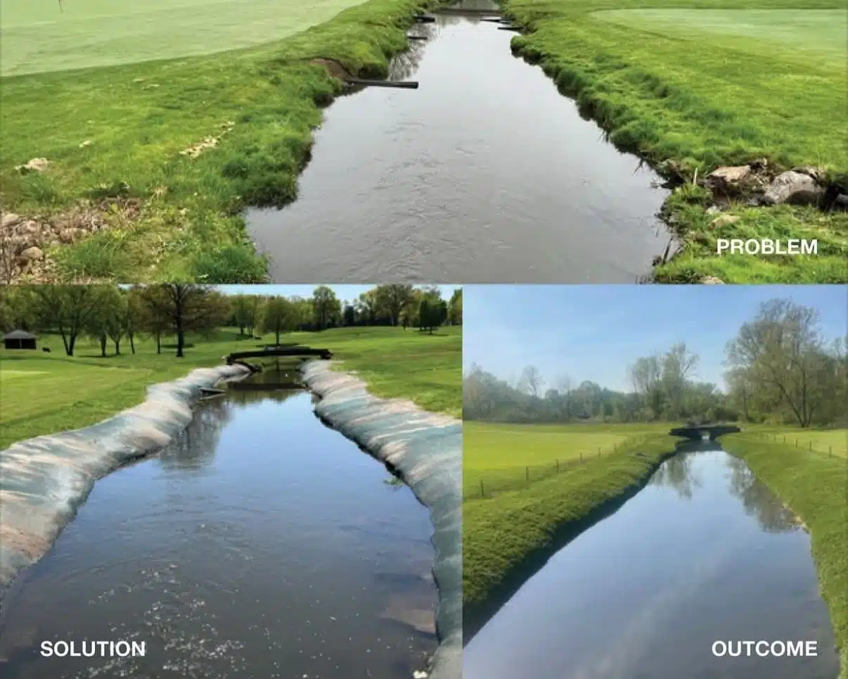Pond Erosion Control & Shoreline Stabilization By Daniel Dean