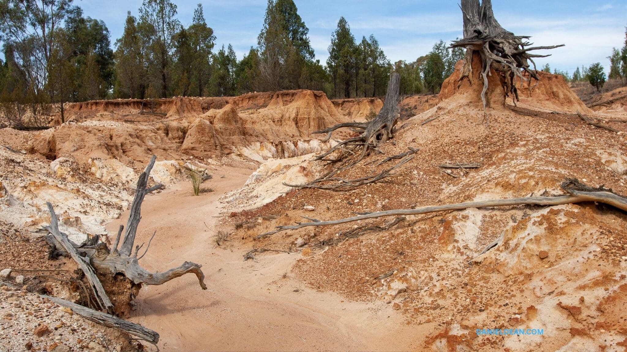 pond erosion