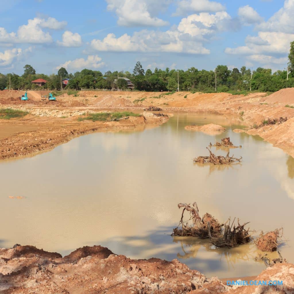 pond dredging