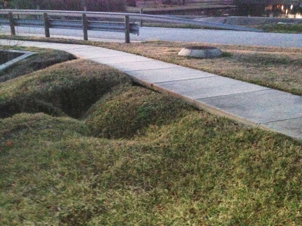 sinkholes