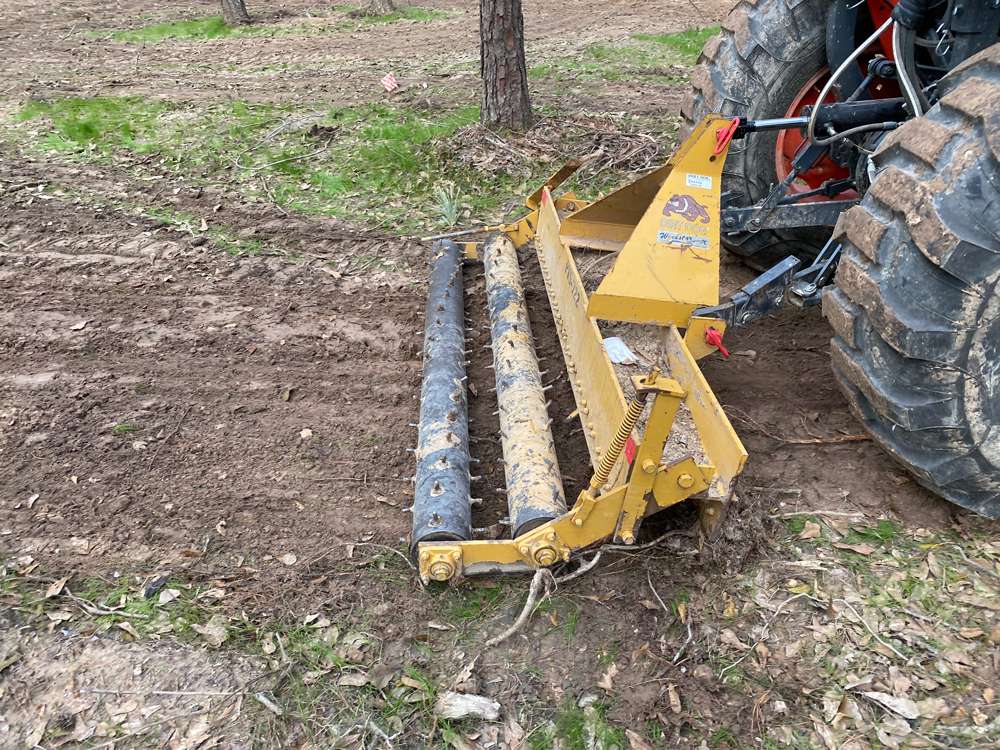 dragging-raking