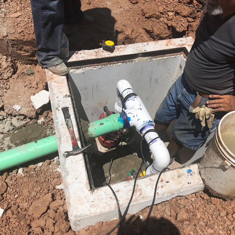 High water table