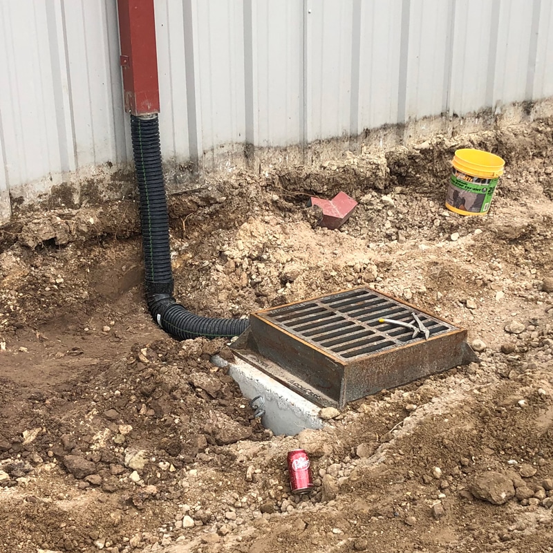 building’s foundation