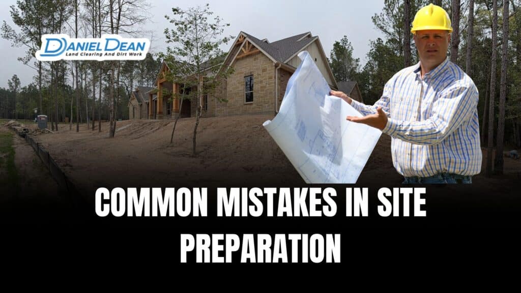 Common Mistakes in Site Preparation