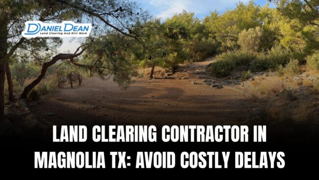 Copy of Copy of How Much Does It Cost to Clear Land in 2025 (5) Land Clearing Contractor in Magnolia TX: Avoid Costly Delays