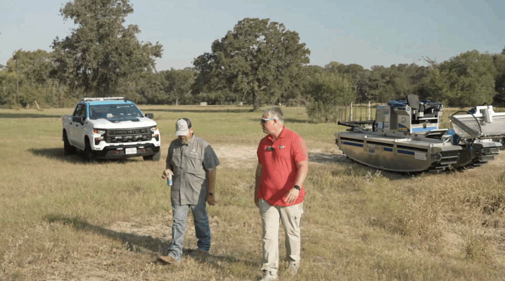 Pond Vegetation Removal Services In Hempstead, TX by Daniel Dean