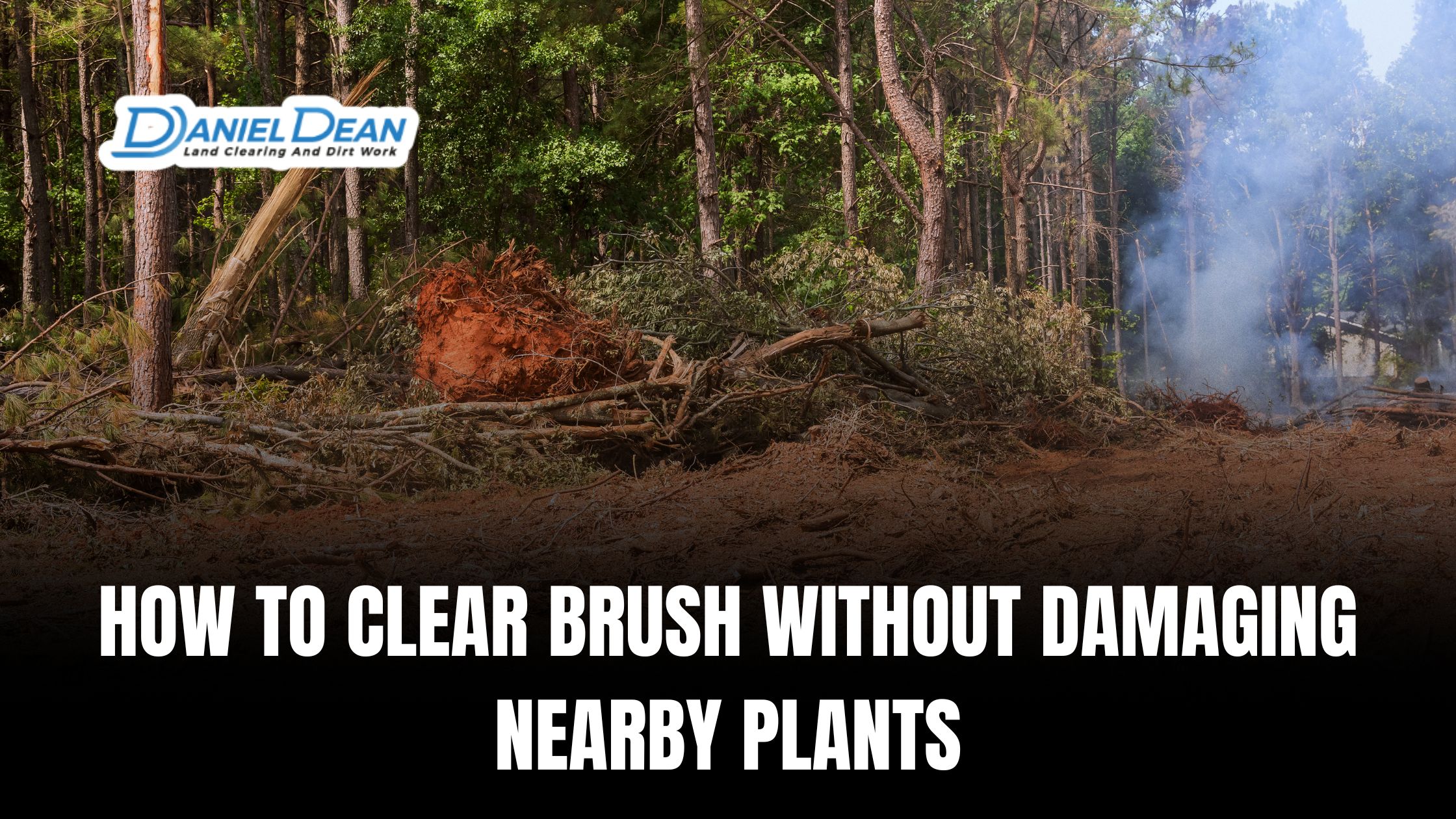 How to Clear Brush Without Damaging Nearby Plants