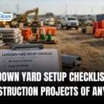 Laydown Yard Setup Checklist for Any Construction Projects