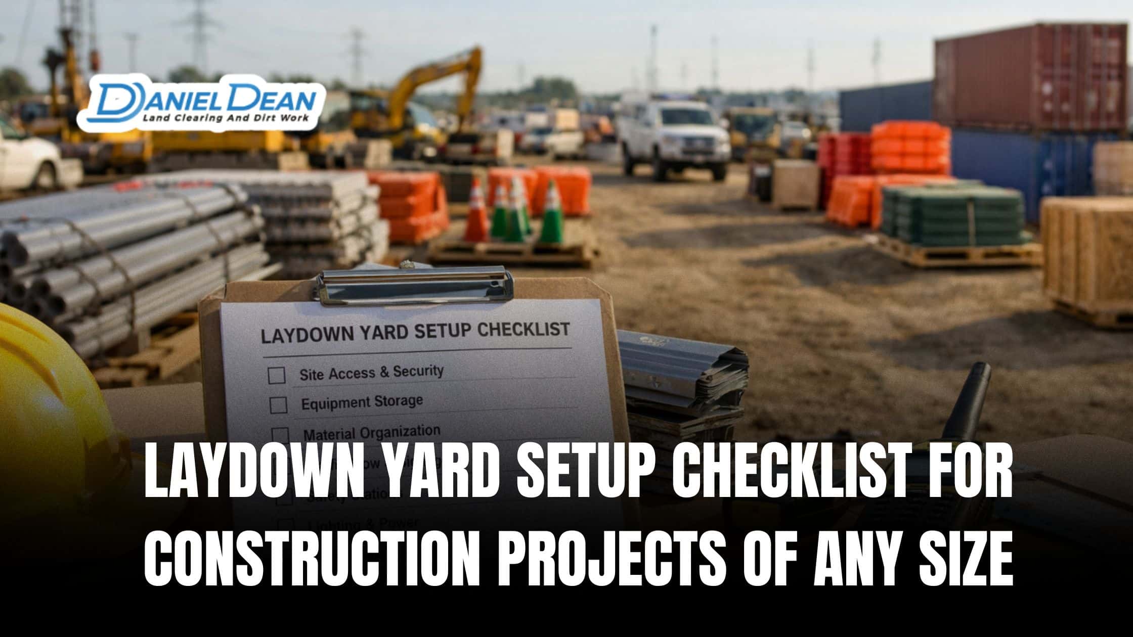 Laydown Yard Setup Checklist for Construction Projects of Any Size