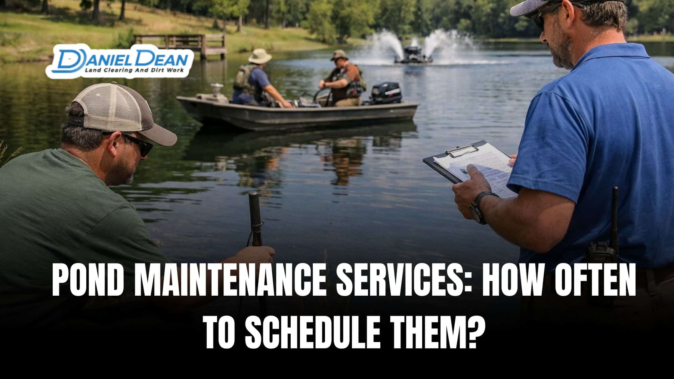 Pond Maintenance Services: How Often to Schedule Them?