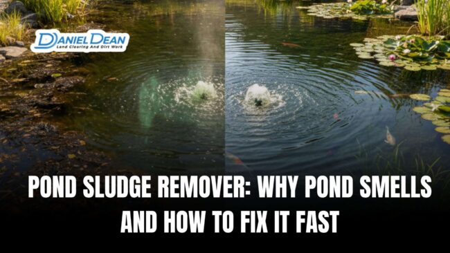 Copy of Copy of Copy of How Much Does It Cost to Clear Land in 2025 Pond Sludge Remover: Why Pond Smells and How to Fix It Fast