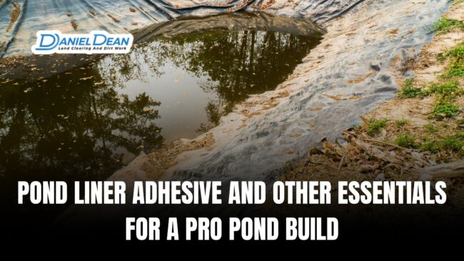 Pond Liner Adhesive and Other Essentials for a Pro Pond Build