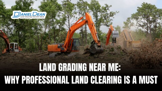Land Grading Near Me: Why Professional Land Clearing Is a Must