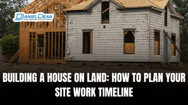 Building a House on Land: How to Plan Your Site Work Timeline