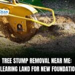 Tree Stump Removal Near Me: Clearing Land for New Foundation