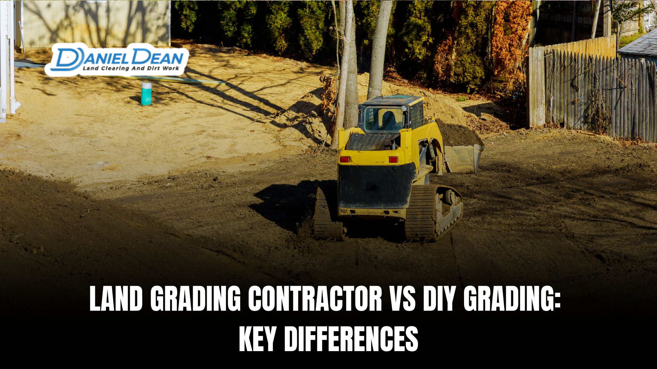 Land Grading Contractor vs DIY Grading: Key Differences