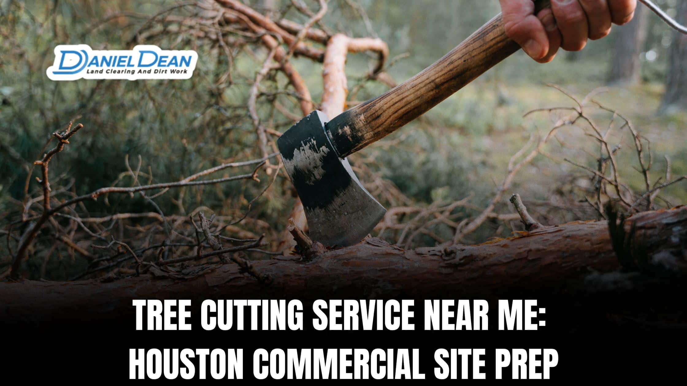 Tree cutting service near me: Houston Commercial Site Prep